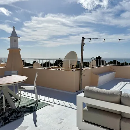 Marinha Coast Vue Mer, Rooftop, Piscine, à Da Marinha Appartement *