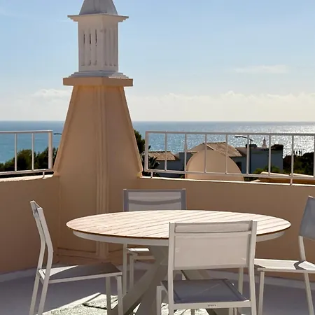 Marinha Coast Vue Mer, Rooftop, Piscine, A Da Marinha شقة *